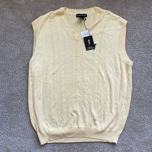 Fairway Outfitters Golf Sweater Vest - Yellow